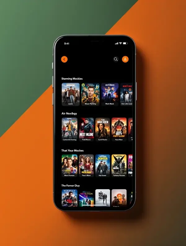 精东影视 App 界面预览